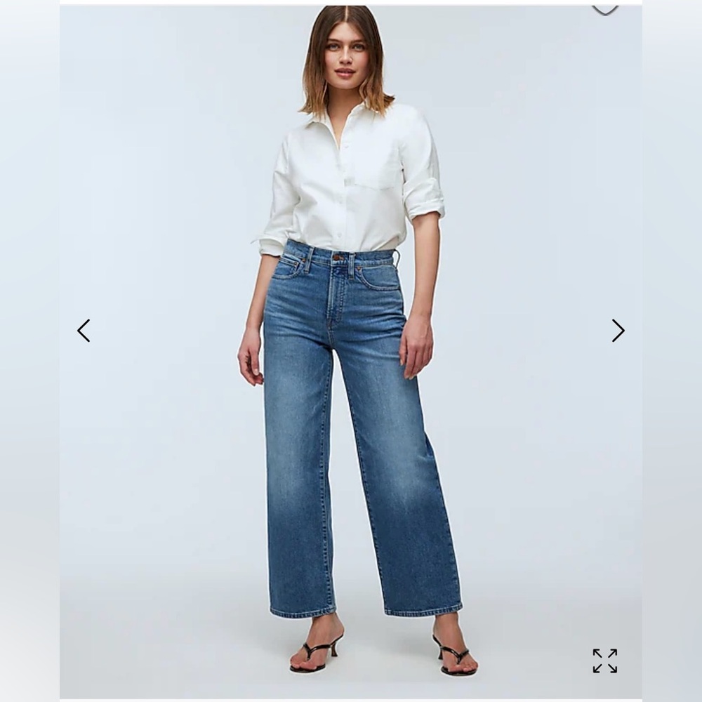 Madewell The Perfect Vintage Wide Leg Jeans